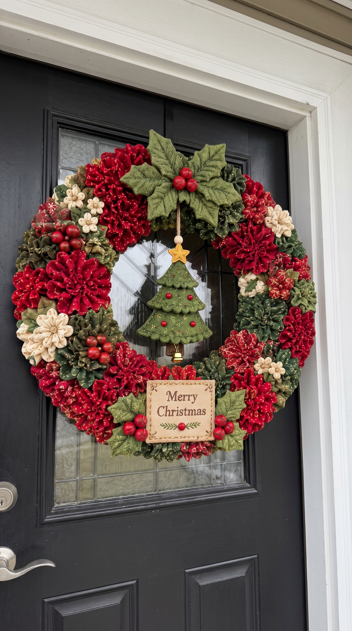 FROSTPEARL CHRISTMAS WREATH ART KIT