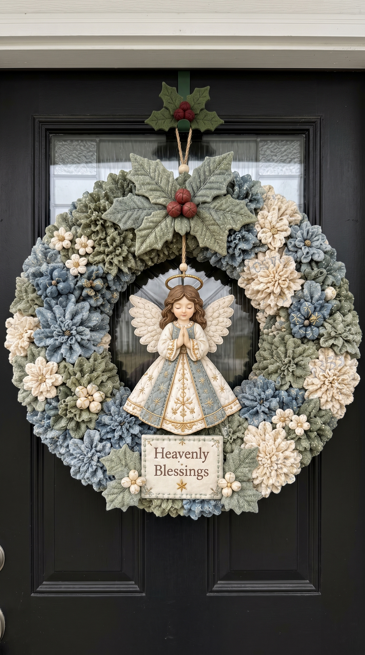 FROSTPEARL CHRISTMAS WREATH ART KIT